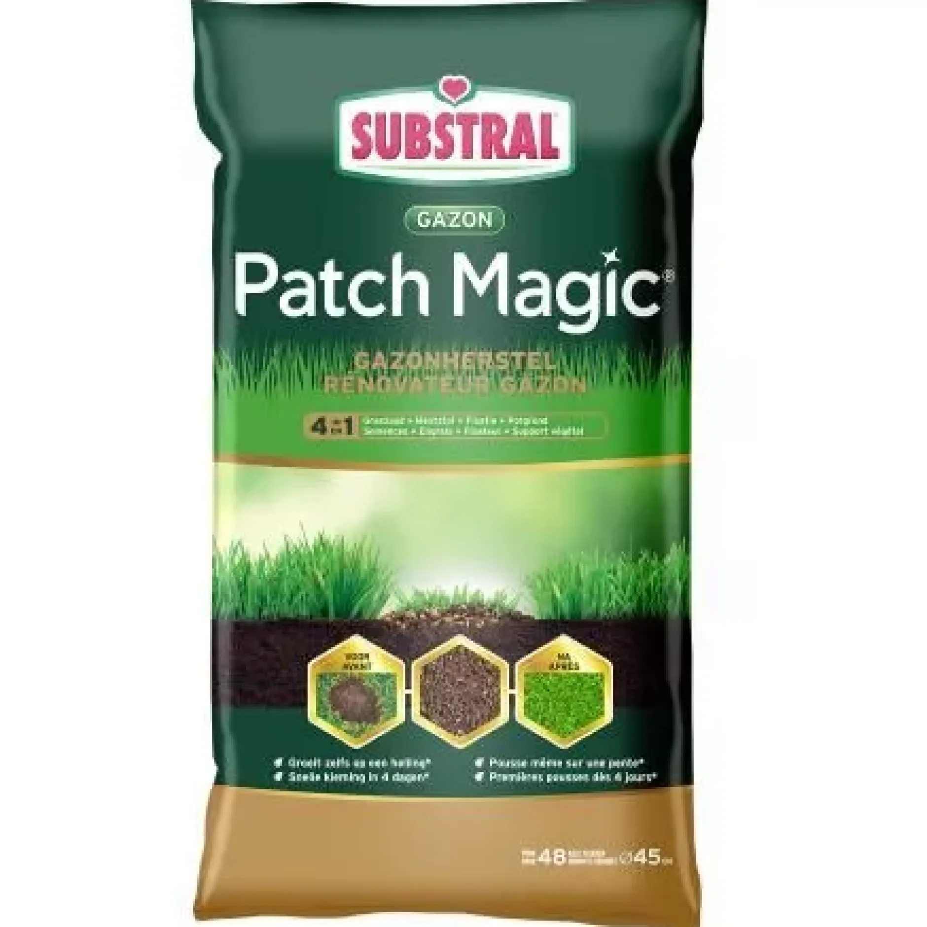 Patch Magic® Herstelgazon 4-in-1 3,6kg|ohgreen Sale