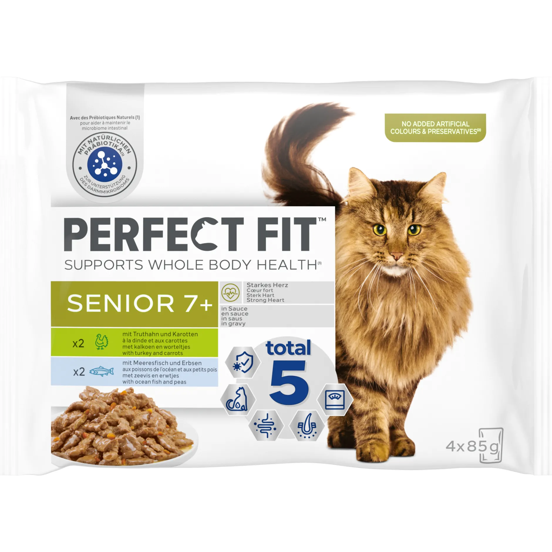 Perfect fit pouch senior 4x85g|ohgreen Hot