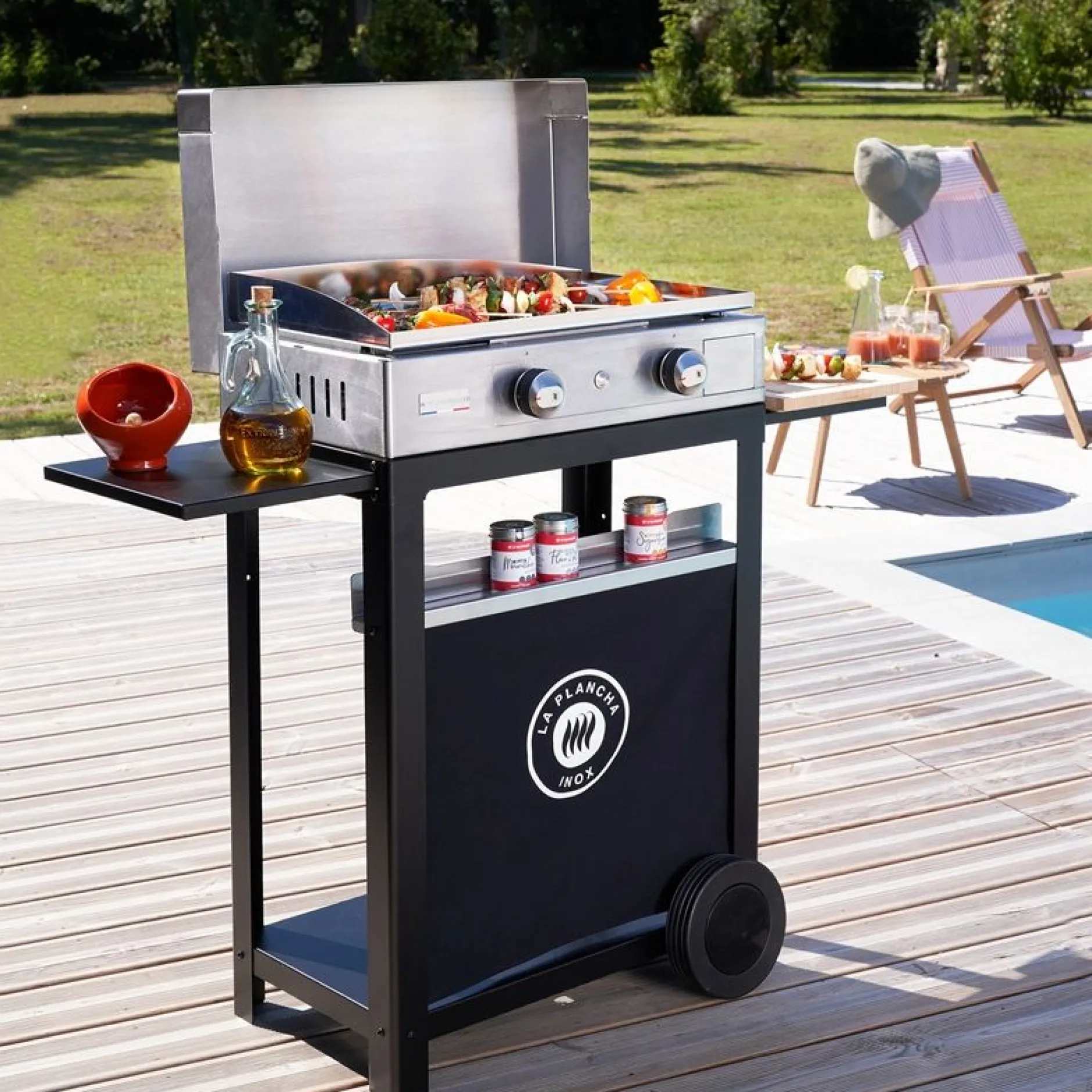 Plancha gas RVS duo Edition 260 gas|ohgreen Discount