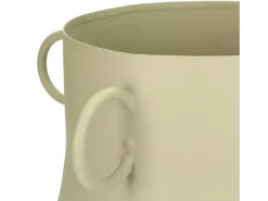 Planter ijzer ivoor 32x32x26.5cm|ohgreen Hot