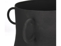 Planter ijzer zwart 32x32x26.5cm|ohgreen Clearance