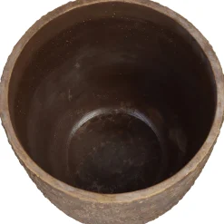 Planter paardebloem beton goud 25x25x25cm|ohgreen Online