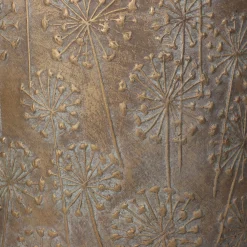 Planter paardebloem beton goud 25x25x25cm|ohgreen Online