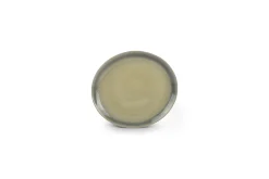 Plat bord 28x25cm groen/grijs flint|ohgreen Clearance