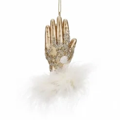 Pluizige koninklijke handschoen ornament|ohgreen Outlet