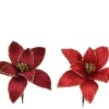 Poinsettia fluweel polyester op steel|ohgreen Outlet