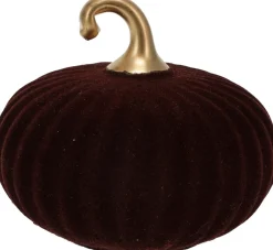 Pompoen in glas bruin 12cm|ohgreen Hot