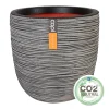Pot bol rib 43x41 antraciet|ohgreen