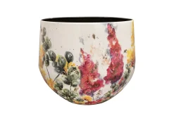 Pot floral white d33 h28|ohgreen Best