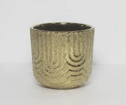 Pot plating gold 14x13cm|ohgreen New
