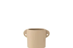 Pot renaissance keramiek beige (16.5x8.5x11.5cm)|ohgreen Sale