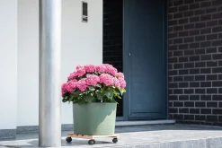 Pot Respect met reservoir 20x20h17 groen-grijs|ohgreen Best