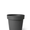 Pot rond happy 14 cm antraciet|ohgreen Outlet