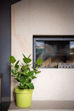 Pot rond happy 16 cm lime|ohgreen Sale