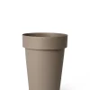 Pot rond happy hoog 40h 50 taupe|ohgreen Sale