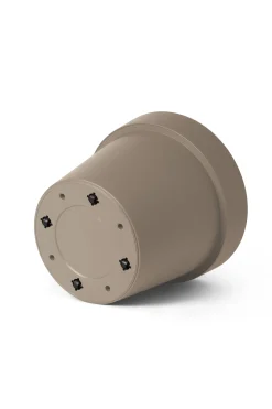 Pot rond happy met wielen 60h 51 taupe|ohgreen Best