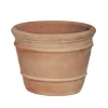 Pot terracota whitewash d26h20|ohgreen Outlet