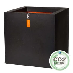 Pot vierkant ii 30x30x30 zwart|ohgreen Online