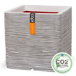 Pot vierkant rib 30x30x30 ivr|ohgreen Sale