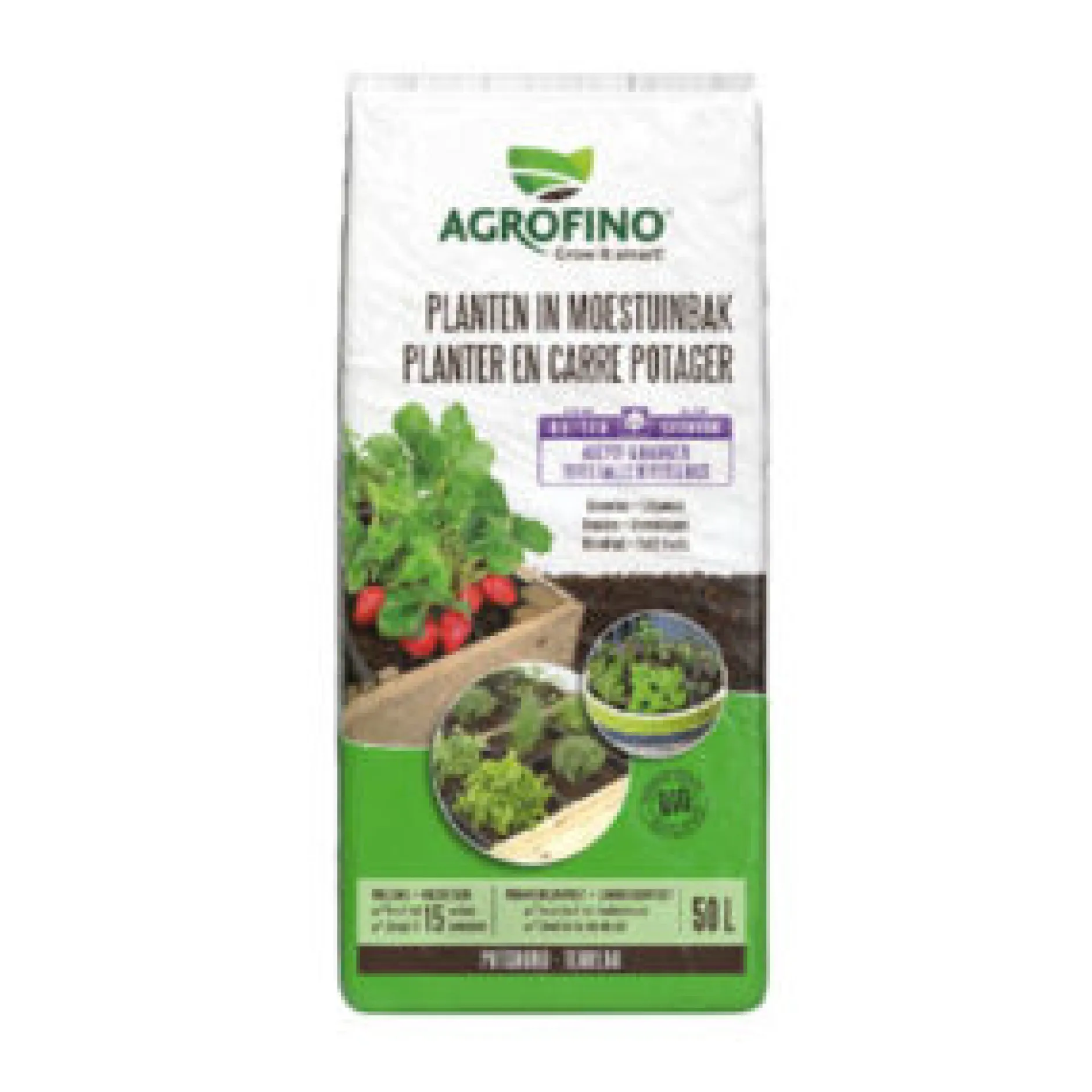 Potgrond voor moestuinbak 50 l|ohgreen Online