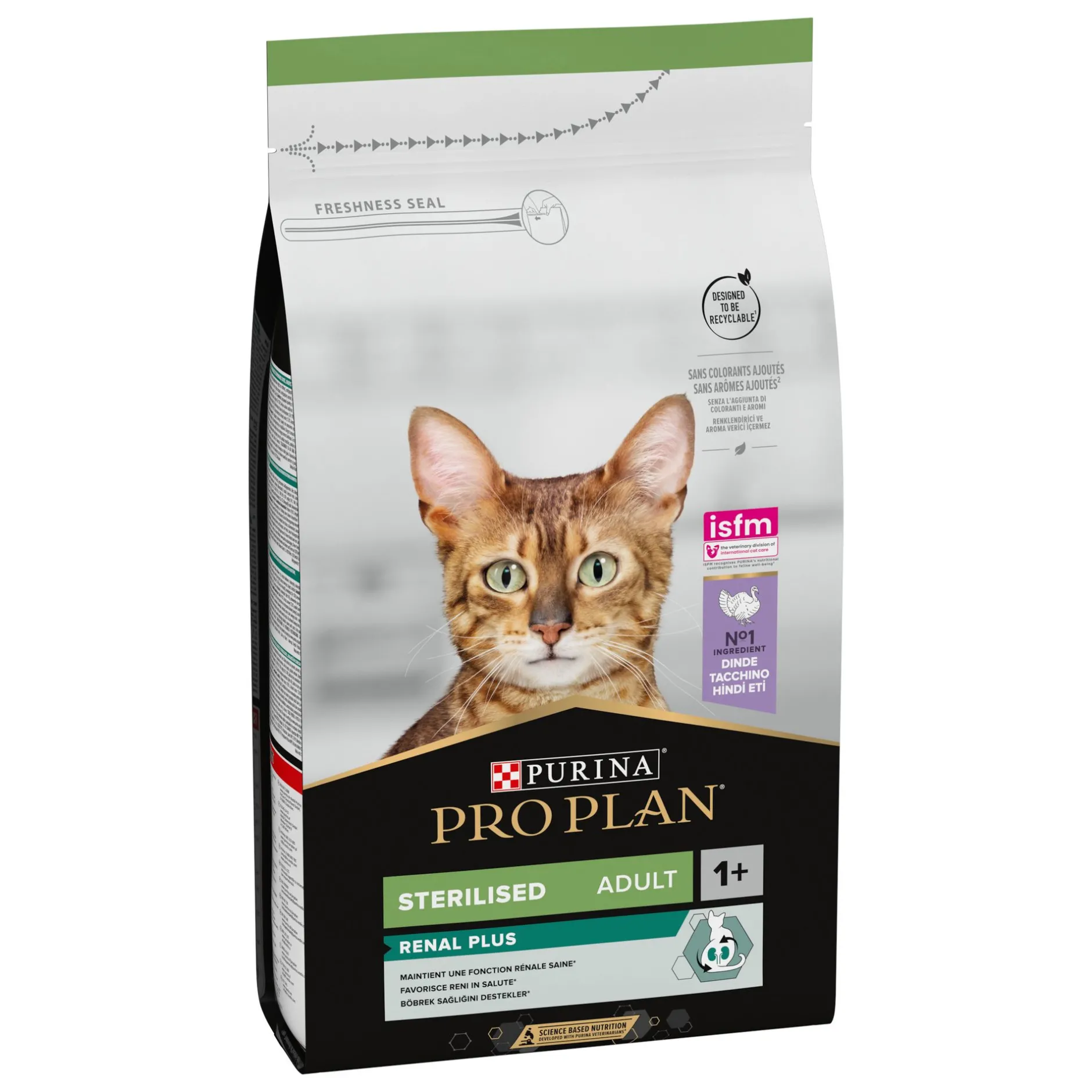 PROPLAN Sterilised Renal Adult Cat Kalkoen 1.5kg|ohgreen Best