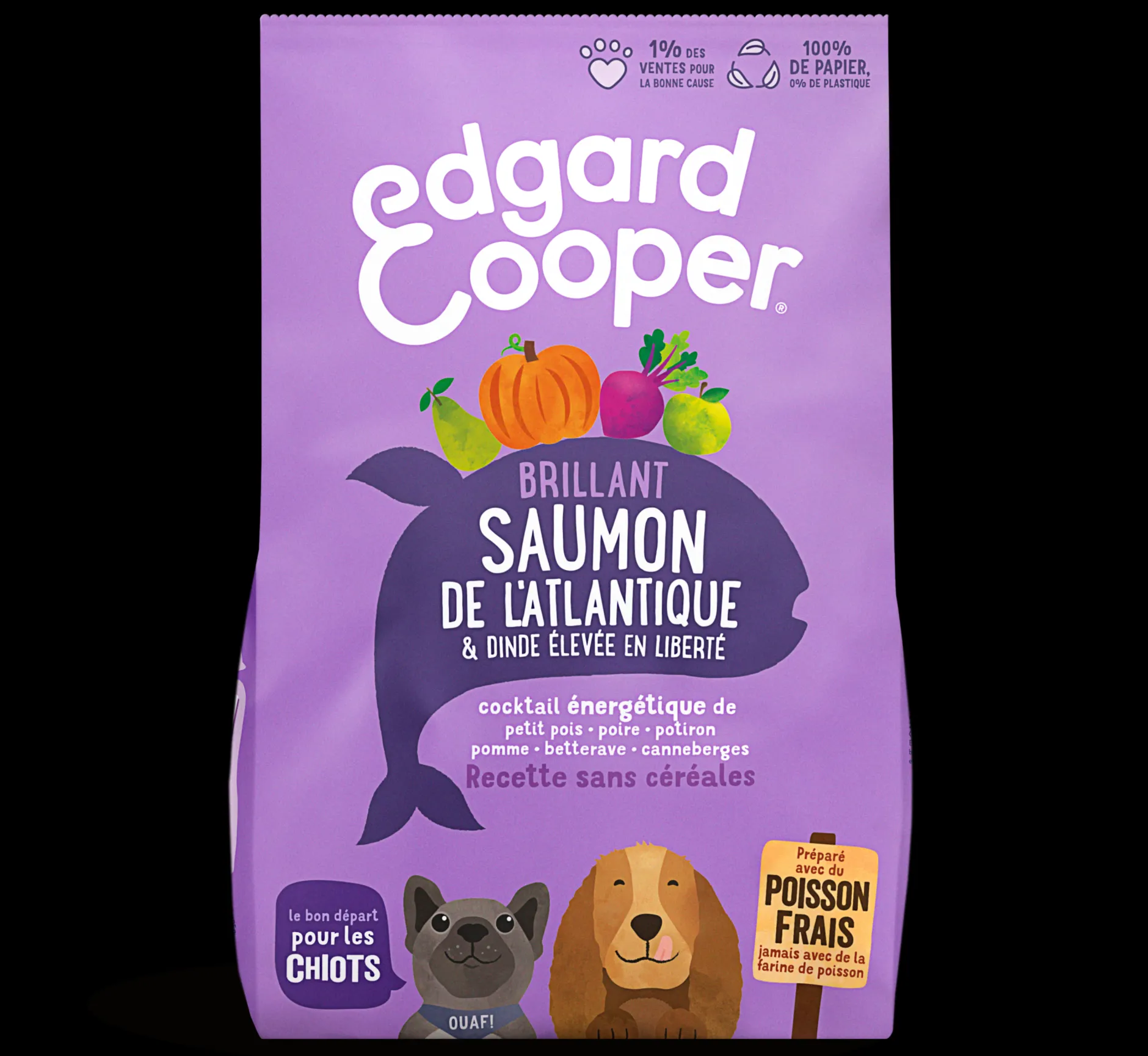 Pup brokjes zalm & kalkoen 7kg|ohgreen Clearance