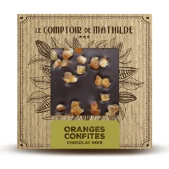 Pure chocolade met gekonfijte sinaasappel|ohgreen