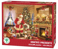 Puzzel santa's presents 1000|ohgreen