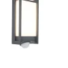 Qubo wandlamp security licht met sensor donkergrijs led 14w|ohgreen Sale