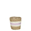 Rachel mand rond lila - h16xd16cm|ohgreen Hot