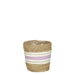 Rachel mand rond lila - h16xd16cm|ohgreen Hot