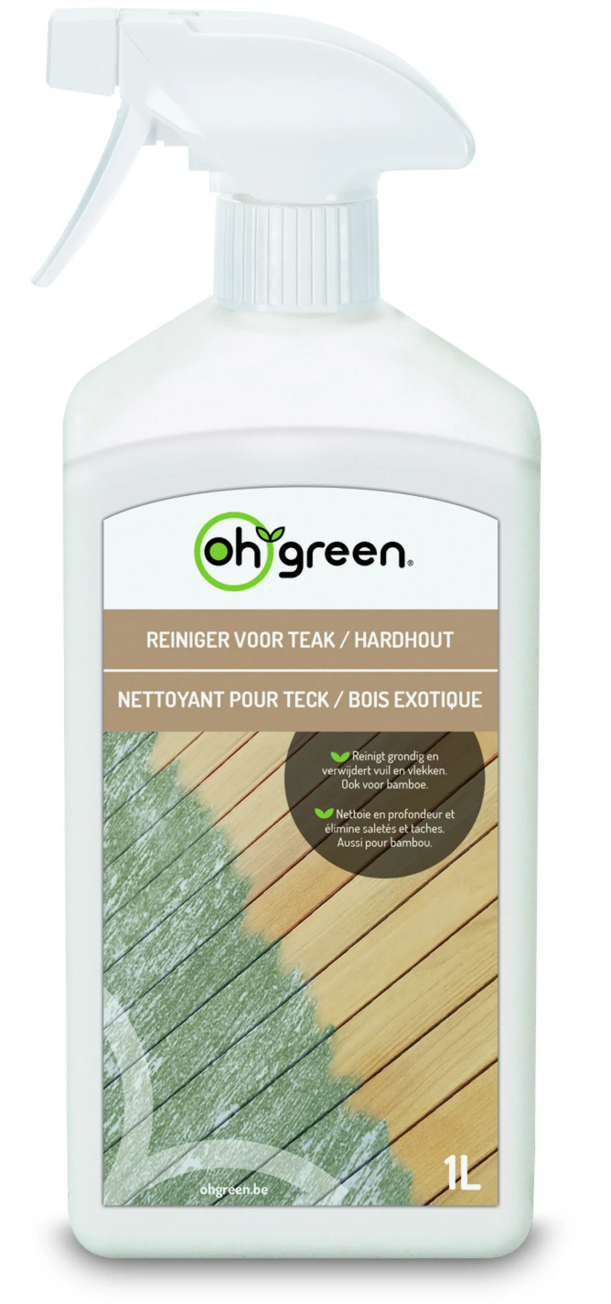 Reiniger voor teak & hardhout|ohgreen Clearance