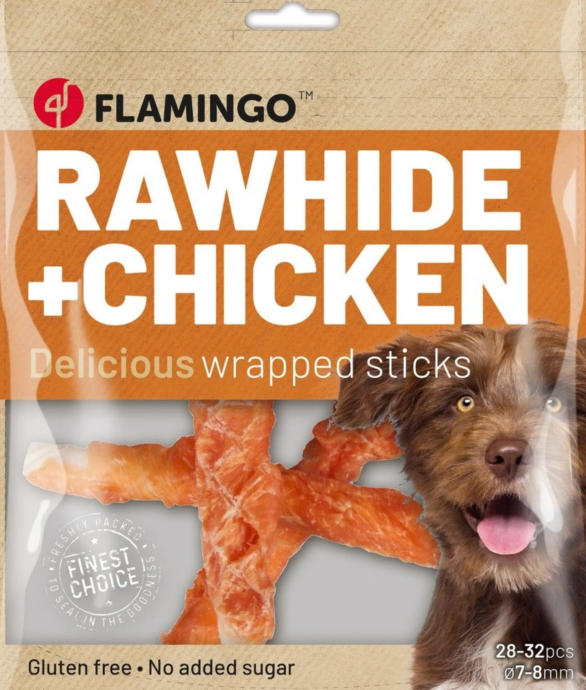 R'hide staaf met kip 7/8mm 12cm 28-32st 350g|ohgreen Online