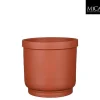 Riva pot rond terra - h20xd22cm|ohgreen