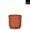 Riva pot rond terra - h15xd17cm|ohgreen Clearance