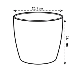 Rond diamond 25cm|ohgreen New