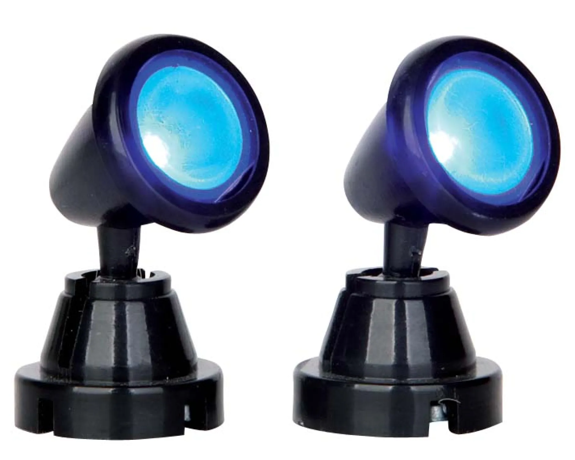 Ronde spot, blauw, set van 2, zonder (4,5v)|ohgreen Hot