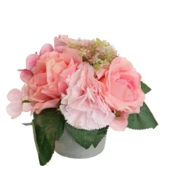 Roos anjer bloemstuk|ohgreen New