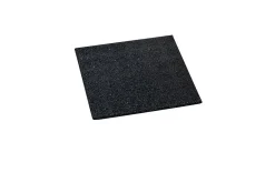 Rubberen tegel zwart 100x100x2,5cm|ohgreen Hot