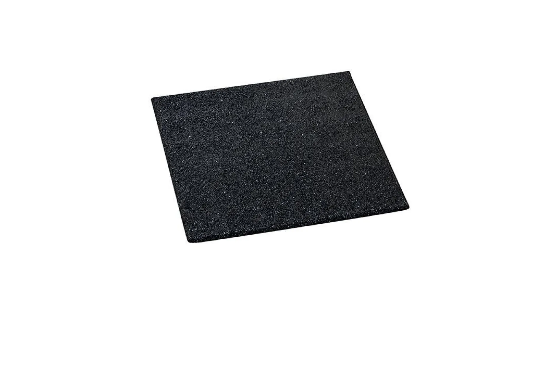 Rubberen tegel zwart 100x100x2,5cm|ohgreen Hot