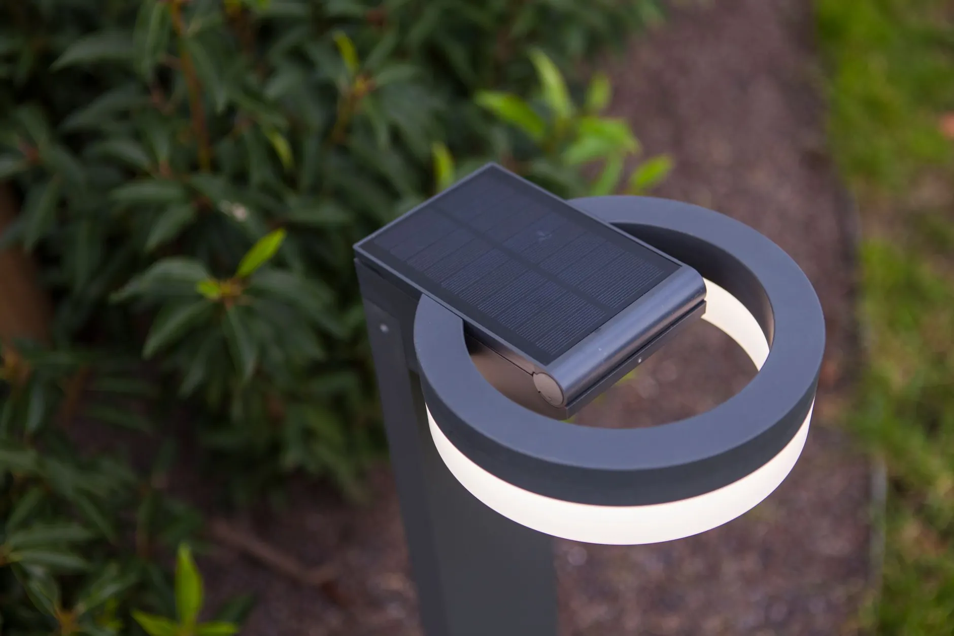 Runda solar tuinpaal|ohgreen