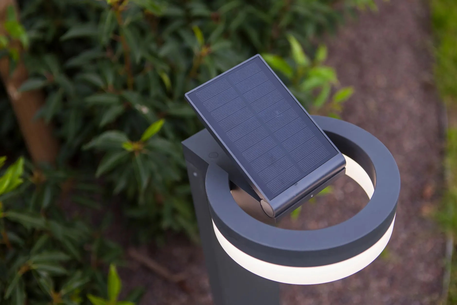 Runda solar tuinpaal|ohgreen