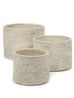 Rustic Sierpot s 16,5x16,5x12,5 zand|ohgreen New