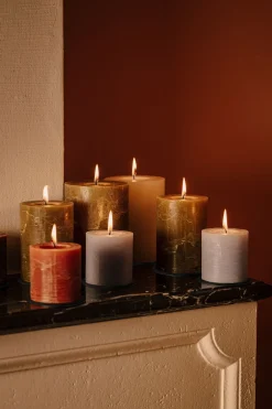 rustieke pillarkaars|ohgreen Outlet