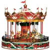 Santa carousel, with 4.5v adaptor|ohgreen Outlet