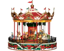Santa carousel, with 4.5v adaptor|ohgreen Outlet