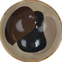 Schaal organische hout beigebeige 30x30x12cm|ohgreen Clearance