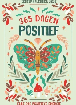 Scheurkalender 2026 365 dagen positief|ohgreen Clearance