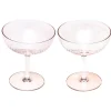 Set van 2 champagne coupes amber|ohgreen Clearance