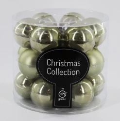 Set van 18 kerstballen|ohgreen
